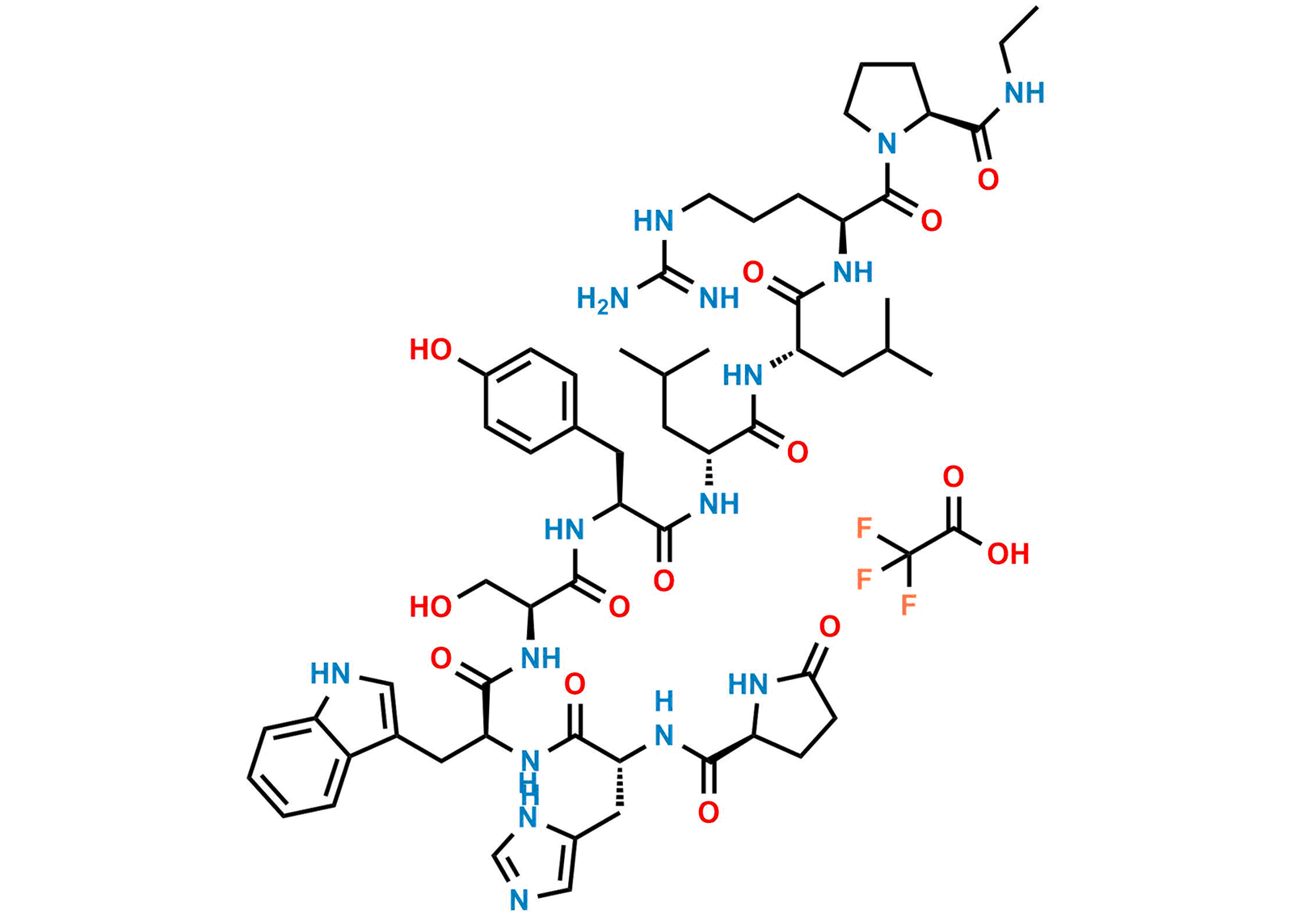 Leuprolide EP Impurity B (TFA salt)